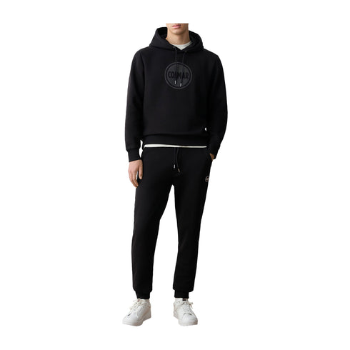 Colmar Pantaloni sportivi Pantalone Uomo sportivo felpato Nero A24 - COLMARMU82541WX - 99 - S - Francavilla Moda